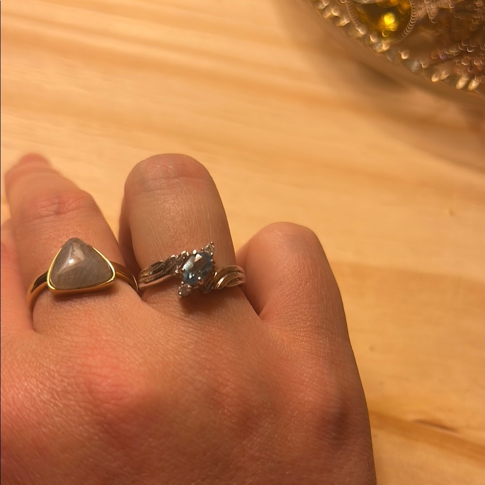 Aquamarine ring